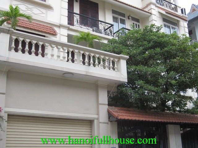 5 bedroom beautiful house for rent in Doi Can street, Ba Dinh dist, Ha Noi